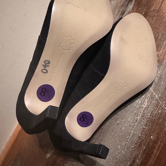 BCBG gladiator cage lace up zipper back high heel suede 8.5M never worn shoes - Picture 8 of 9